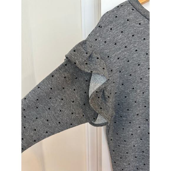 CURRENT/ELLIOTT The Ruffle Sweatshirt Size 2/Medium - Picture 6 of 12
